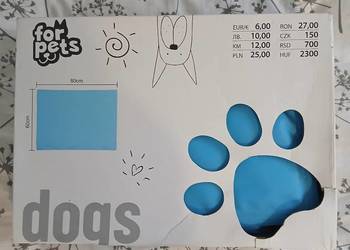 Mata chłodząca dla psa kota zwierząt