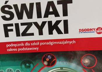 Świat fizyki podręcznik szkolne księgarnia antykwariat Praga