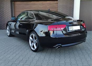 AUDI A5 COUPE 2010r. 2,7TDI BIXENON, LEDY, skóry, nawigacja, PDCx2, zadbany