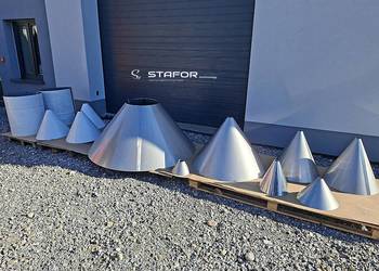 Stożek nierdzewny, dennica stożkowa