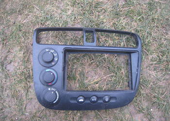 Panel centralny ramka deski panel nawiewów Honda Civic VII 01-06 sedan coup