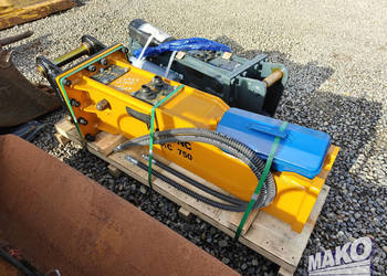 NOWY Młot hydrauliczny Kabonc KBKC 750 do koparki Grot skrzynka narzędziowa