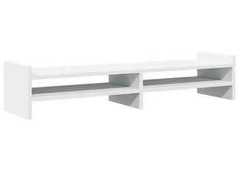 Podstawka pod monitor biała 100x27x20 cm WM-854787