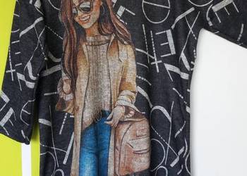 XXL(52) Włoska przemiła sukienka