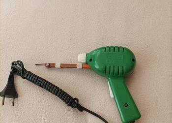 Polska lutownica transformatorowa Lutola 2A 65W TECHNIKA Łódź z czasów PRL