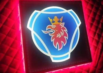 TABLICA LED SCANIA 24v TIR podświetlana JAKOŚĆ AFLED truck accesories