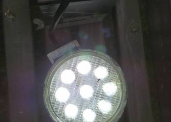 Lampa okrągła LED 9 punktów świetlnych