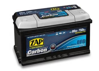 Akumulator ZAP CARBON EFB START&STOP 80Ah 750A Dostawa