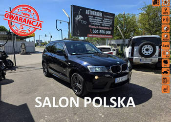 BMW X3 2.0 Diesel 184 KM, X-Drive, Automat, Kamera, Navi, LED, Xenon, 2x A…