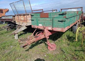 rozrzutnik obornika 6 ton tandem raty dowóz inne roztrząsacz