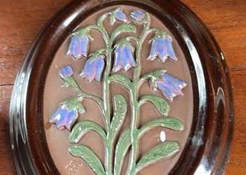 Dzwoneczki. Kafel Ceramiczny. Syg. Gabriel. Sweden. Dzwoneczki. Kafel Ceramiczny. Syg. Gabriel. Sweden.