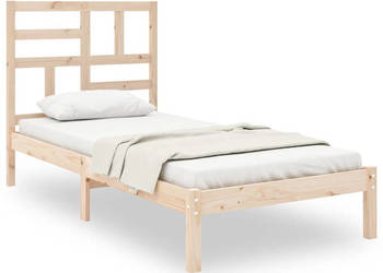 Rama łóżka lite drewno 100 x 200 cm WM-3105940