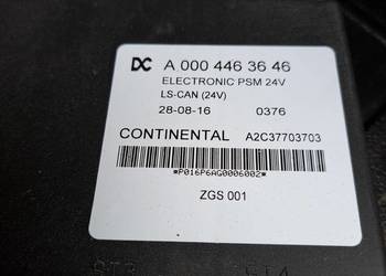 Mercedes Actros MP4 sterownik A0004463646 PSM