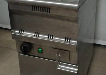 Płyta grillowa gazowa, ryflowana 700.PBG-400R-C | KROMET