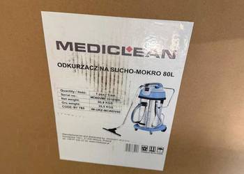 ODKURZACZ PROFESJONALNY NA SUCHO MOKRO 80L 3 SILNIKI