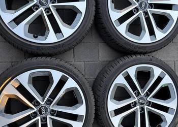 Felgi z oponami zimowymi Audi OEM 18 CALI