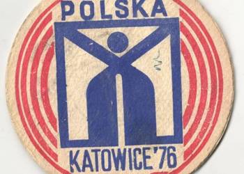 Gastronomia Śląska - podstawka do piwa. Nr. 1.