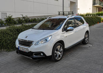 Peugeot 2008 2015 r. 107 tys. km Skóry Bezwypadkowy