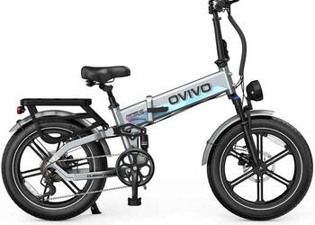 Rower elektryczny OVIVO HYPER V2 PRO szary Raty | FV/Paragon