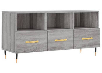 Szafka pod telewizor szary dąb sonoma 102x36x50 cm WM-829018