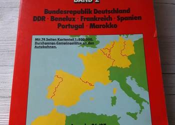 Camping Atlas Ausgabe 1986 / 1987 Band 2 kolekcjonerski