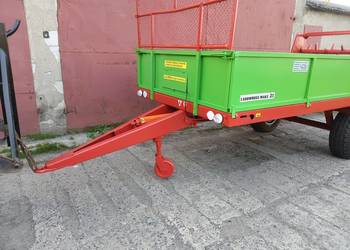 Rozrzutnik obornika tandem zamiana przyczepa