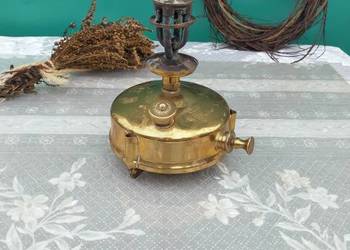 Mosiężna kuchenka turystyczna. Mosiężna kuchenka turystyczna.