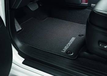 TOYOTA Land Cruiser Oryginalne dywaniki welurowe komplet PZ410-J2353-FA OE