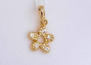 WYPRZEDAŻ !-25% Wisiorek Złoty 585 GWIAZDECZKA Z-1132