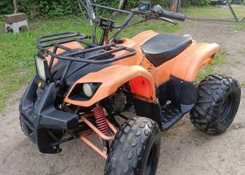 Quad po remoncie silnika – wzmocniona rama