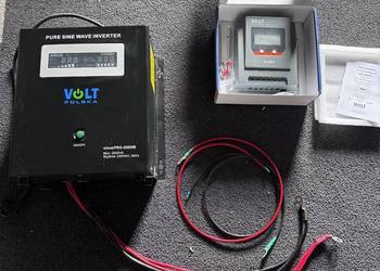Przetwornica Volt sinus Pro 2500W i regulator MPPT Volt