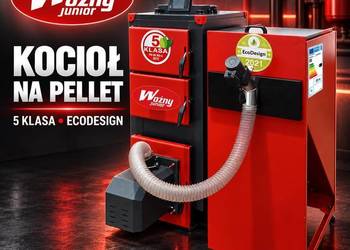 Kocioł piec c.o. na pellet 18kW do 160m2 5 klasa ecodesign darmowa dostawa