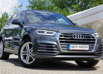 Audi Q5 2.0 TDI CR 190 KM 4x4 S-Line Navi Virtual LED Matrix Hak GWARANCJA!
