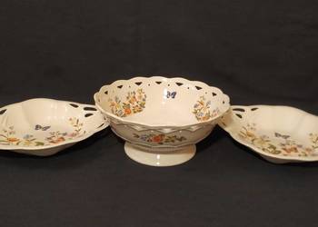 Aynsley Cottage Garden – 3 miski ażurowe - NOWE