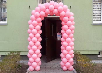 Brama z balonów, dekoracje z balonów, balony