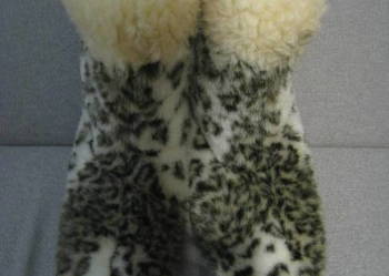 Walonki z futerka panterka
