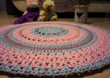 Dywan ze sznurka bawełnianego handmade wysyłka w 24godziny