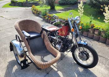 Motocykl wynalazek z wózkiem bocznym