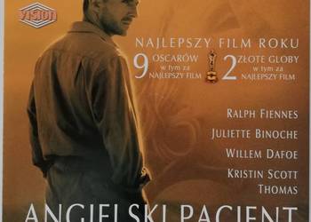 Angielski pacjent  DVD  Ralph Fiennes, Juliette Binoche