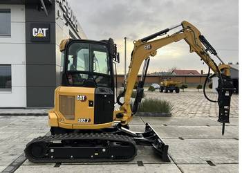 FABRYCZNIE NOWA MINIKOPARKA CATERPILLAR 302.7 CR