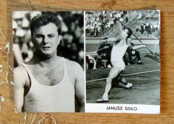 JANUSZ SIDŁO - WIELOKROTNY MISTRZ POLSKI W RZUCIE OSZCZEPEM