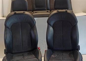 AUDI A6 C7 FOTELE KANAPA SKÓRA ALCANTARA