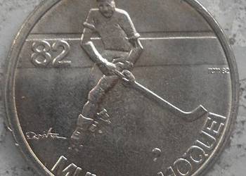 PORTUGALIA-5 ESCUDOS-(1982 r) MUNDIAL-HOKEJ