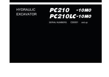 Komatsu PC210-10 PC210LC-10 katalog czesci PL