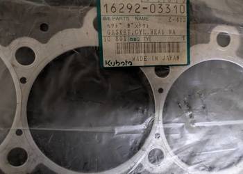 Uszczelka pod głowicę Kubota V1505. OM oryginał 16292-03310 nowa, Japońska