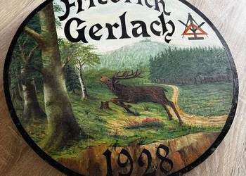 Obraz okrągły jeleń dekoracja ścienna Gerlach