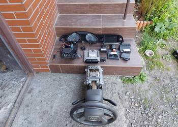 Komputer silnika ZESTAW STARTOWY Audi A6 C6 3.0 V6 TDI Komplet 4F0907401C