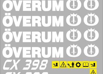 nAKLEJKI OVERUM 398