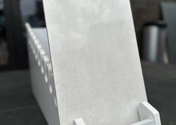 Płytka ścienna Cement White 25×40 cm połysk | Gatunek 1 | ATEM