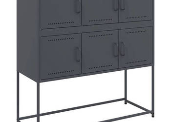 Szafka antracytowa 1005x39x107 cm stal WM-846598